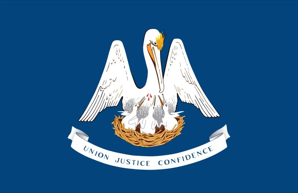 Louisiana state flag